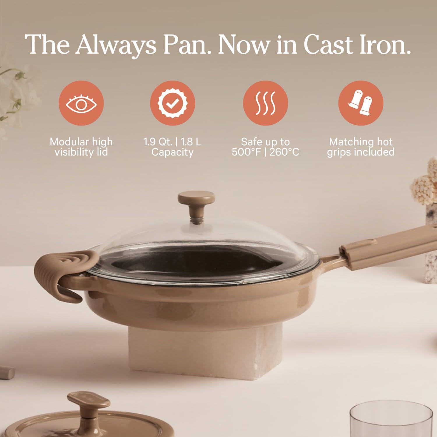 Our Place 1.9qt 10" Cast Iron Always Pan