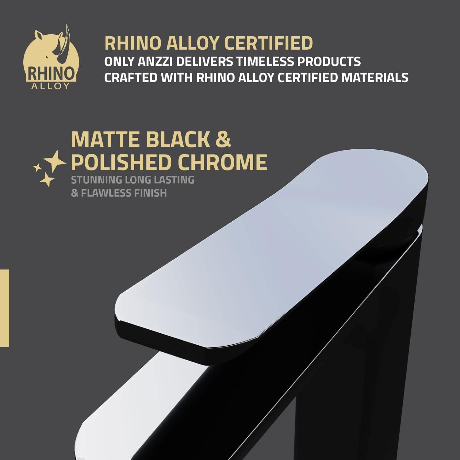 Single-Hole Single-handle Bathroom Faucet with Drain Assembly
