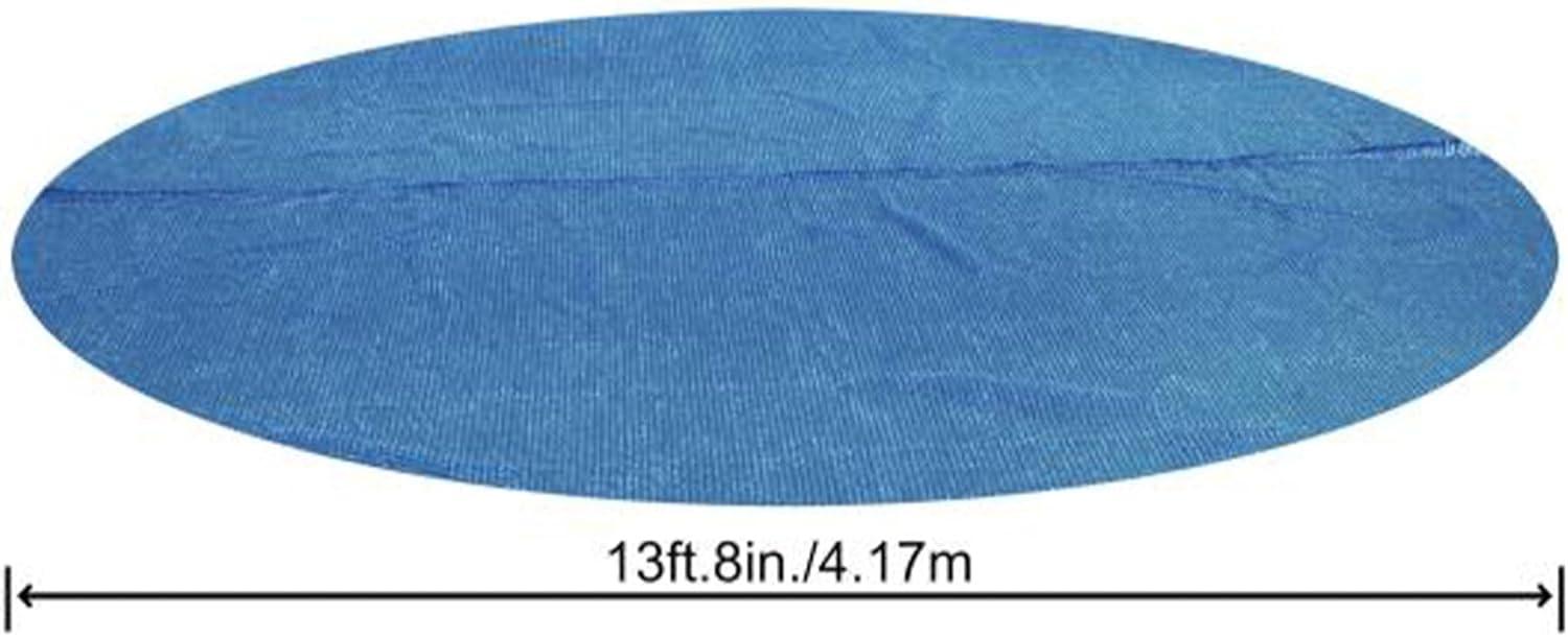 Bestway Bestway Flowclear 14 Feet Round Above Ground Pool Solar Pool Cover Only, Blue