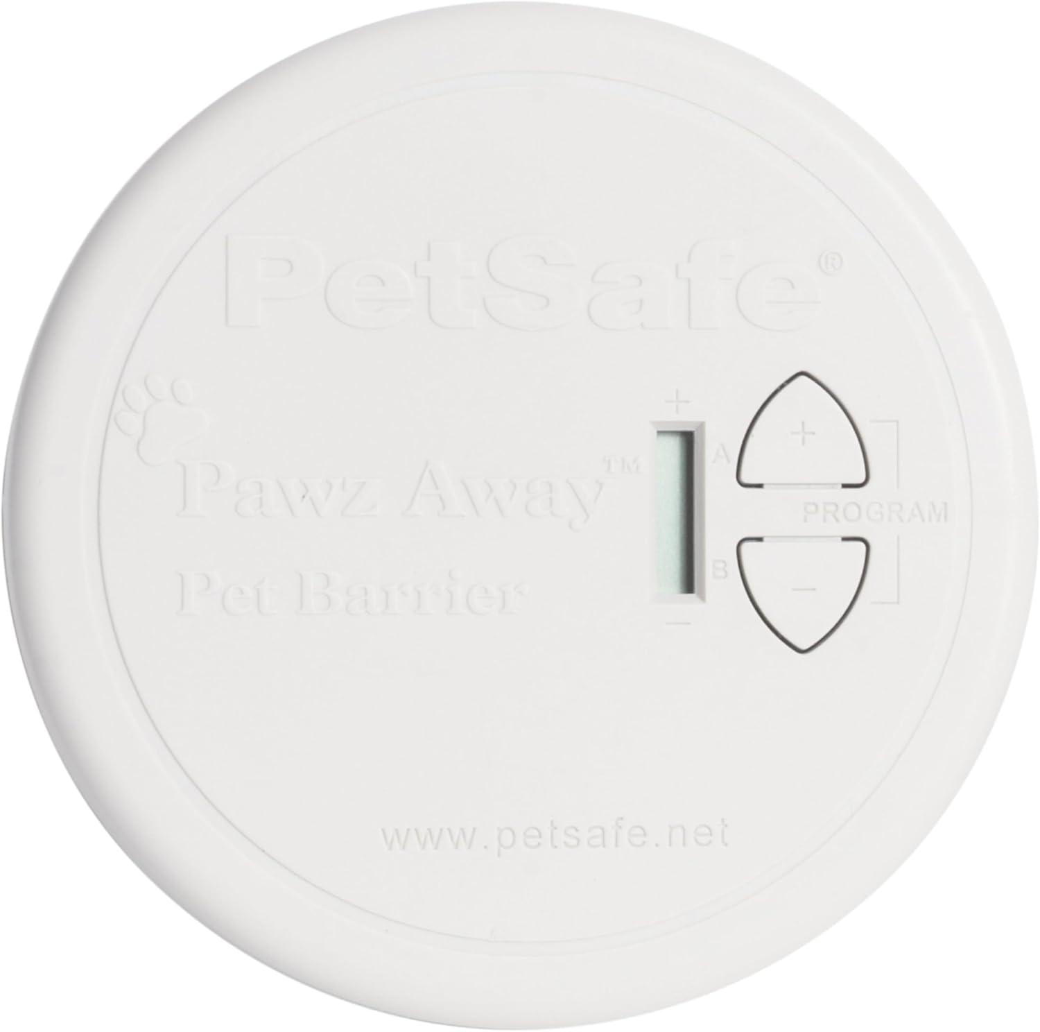 PetSafe Pawz Away Extra Indoor Adjustable Pet Barrier Transmitter - White