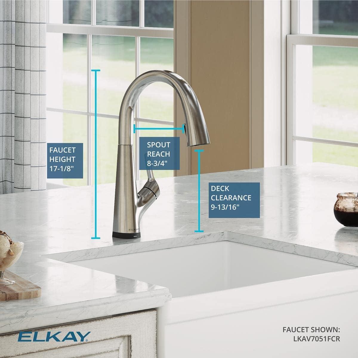 Avado Pull Down Single Handle Kitchen Faucet