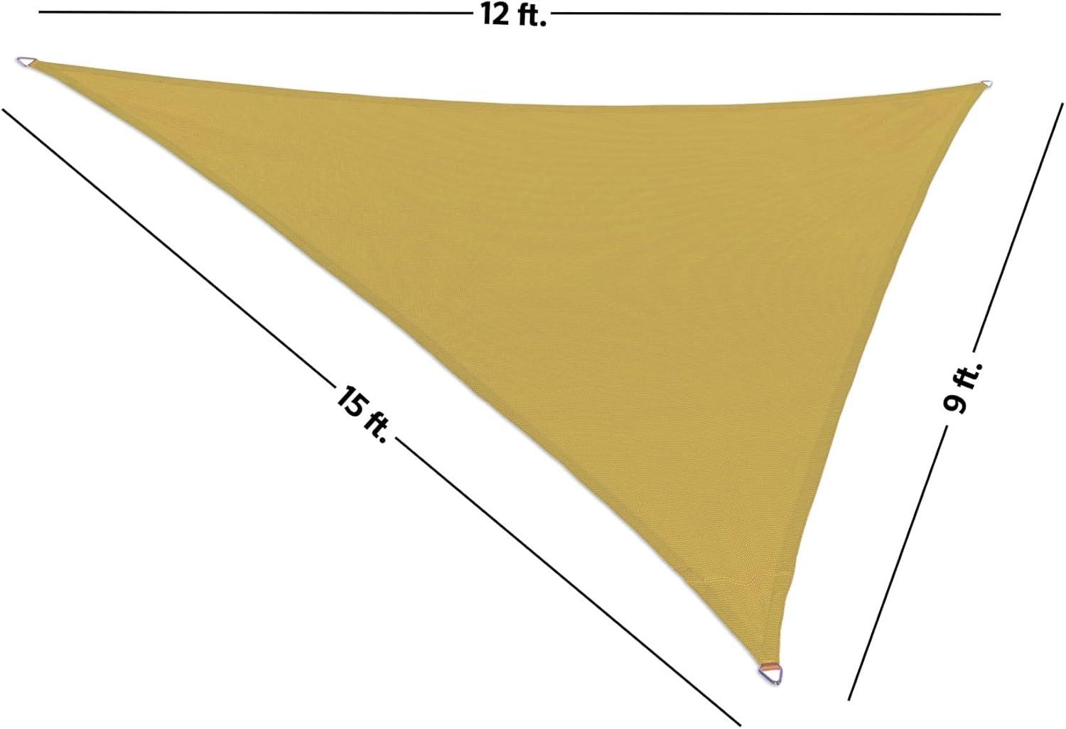 Coolaroo 12' x 9' Triangle Shade Sail