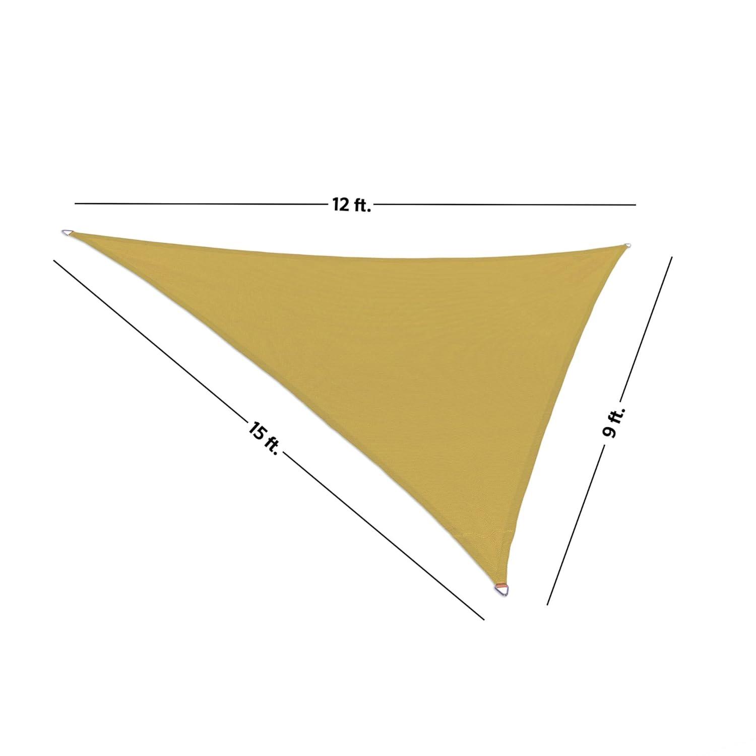 Coolaroo 12' x 9' Triangle Shade Sail