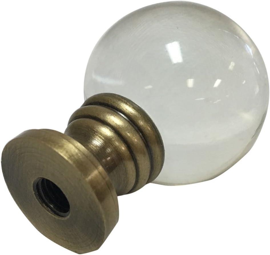 Crystal Ball Lamp Finial