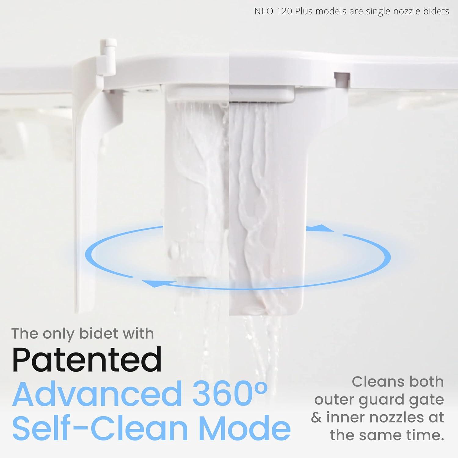 LUXE Bidet NEO 320 Plus Bidet Attachment Chrome