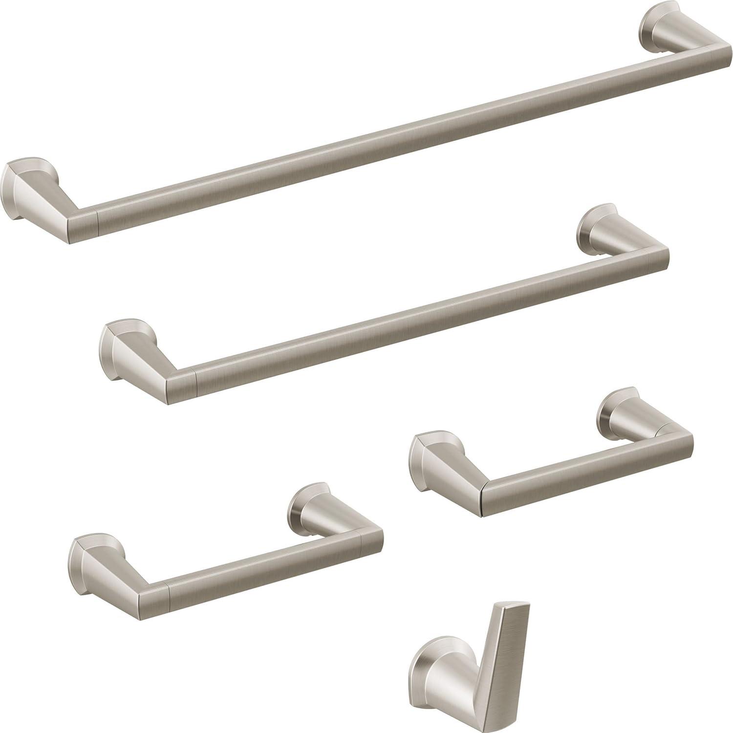 Galeon 8 in. Wall Mount Hand Towel Bar Bath Hardware Accessory