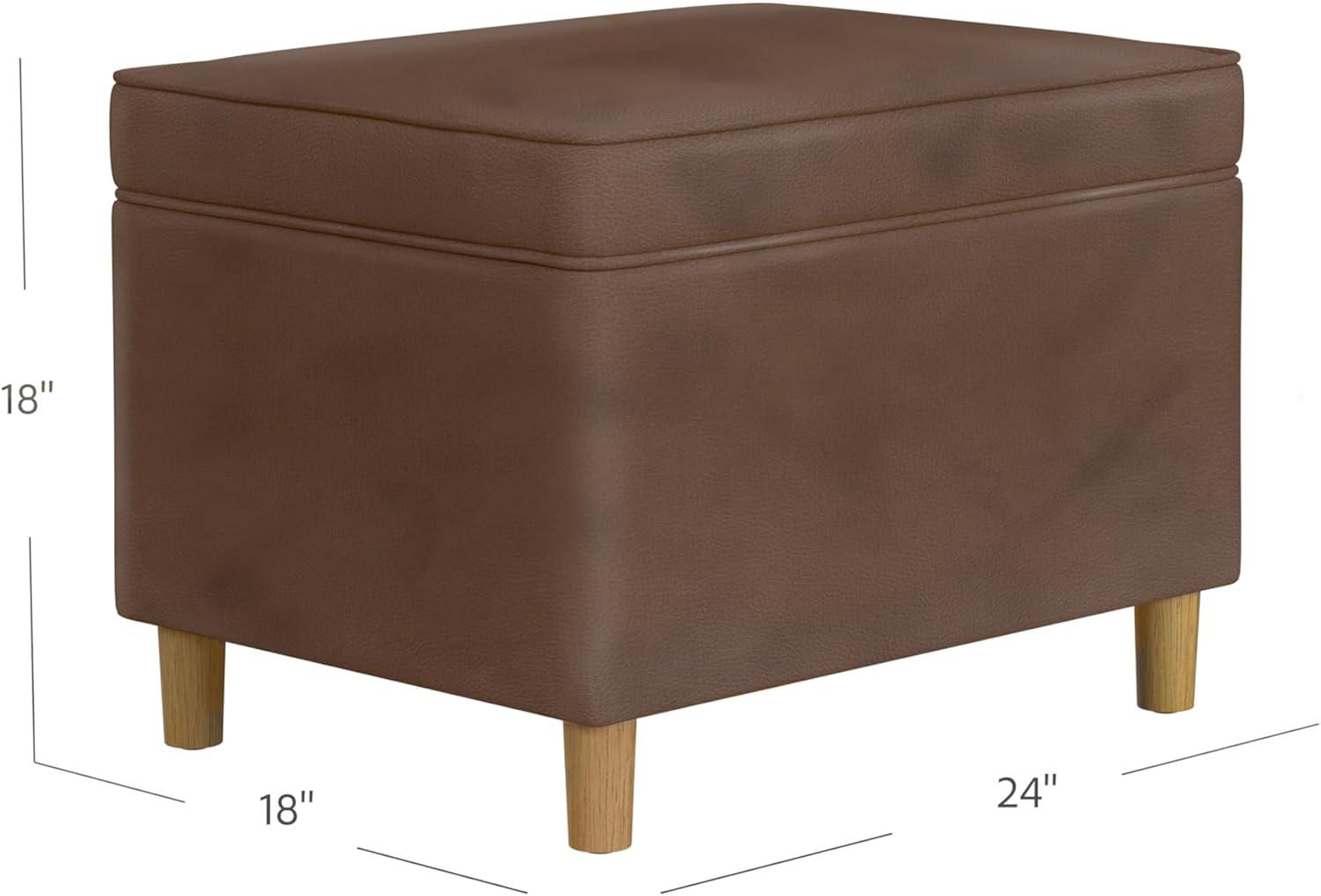 24" Dinah Storage Ottoman - HomePop