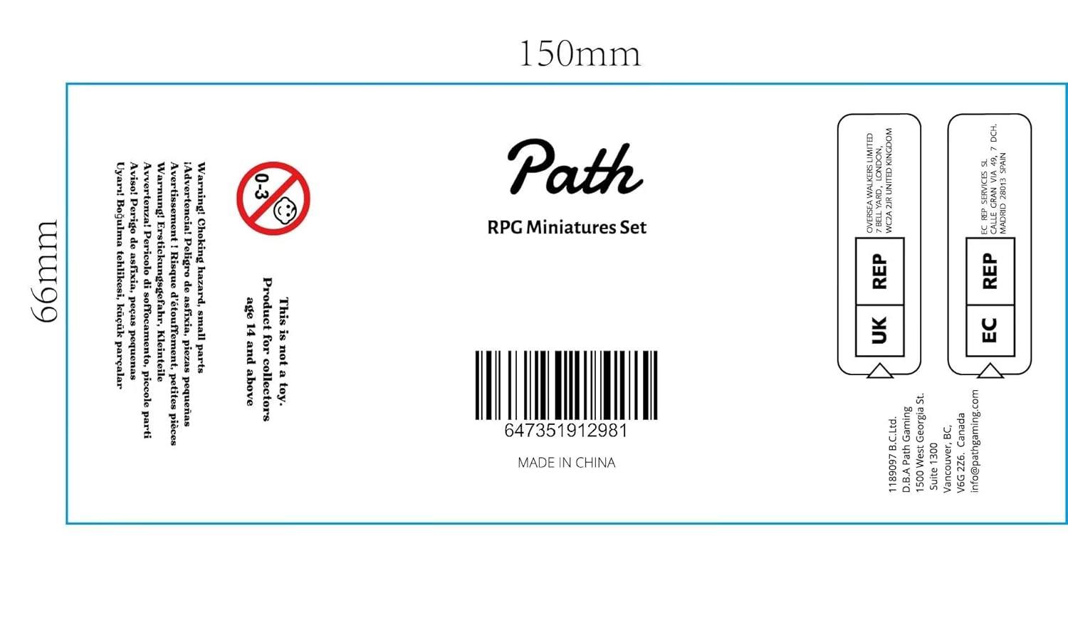 50 Unique Miniatures Fantasy Tabletop RPG Figures for Dungeons and Dragons, Pathfinder Roleplaying Games. Bulk unpainted, Great for D&D