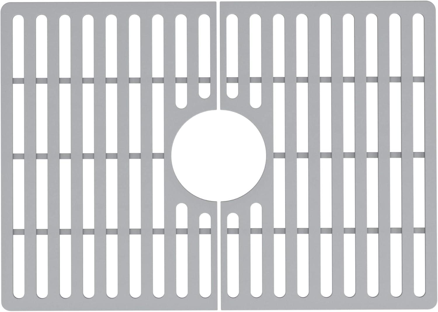 Silicone 20.75 in. x 14.875 in. Silicone Bottom Grid for 24 in. Single Bowl Kitchen Sink