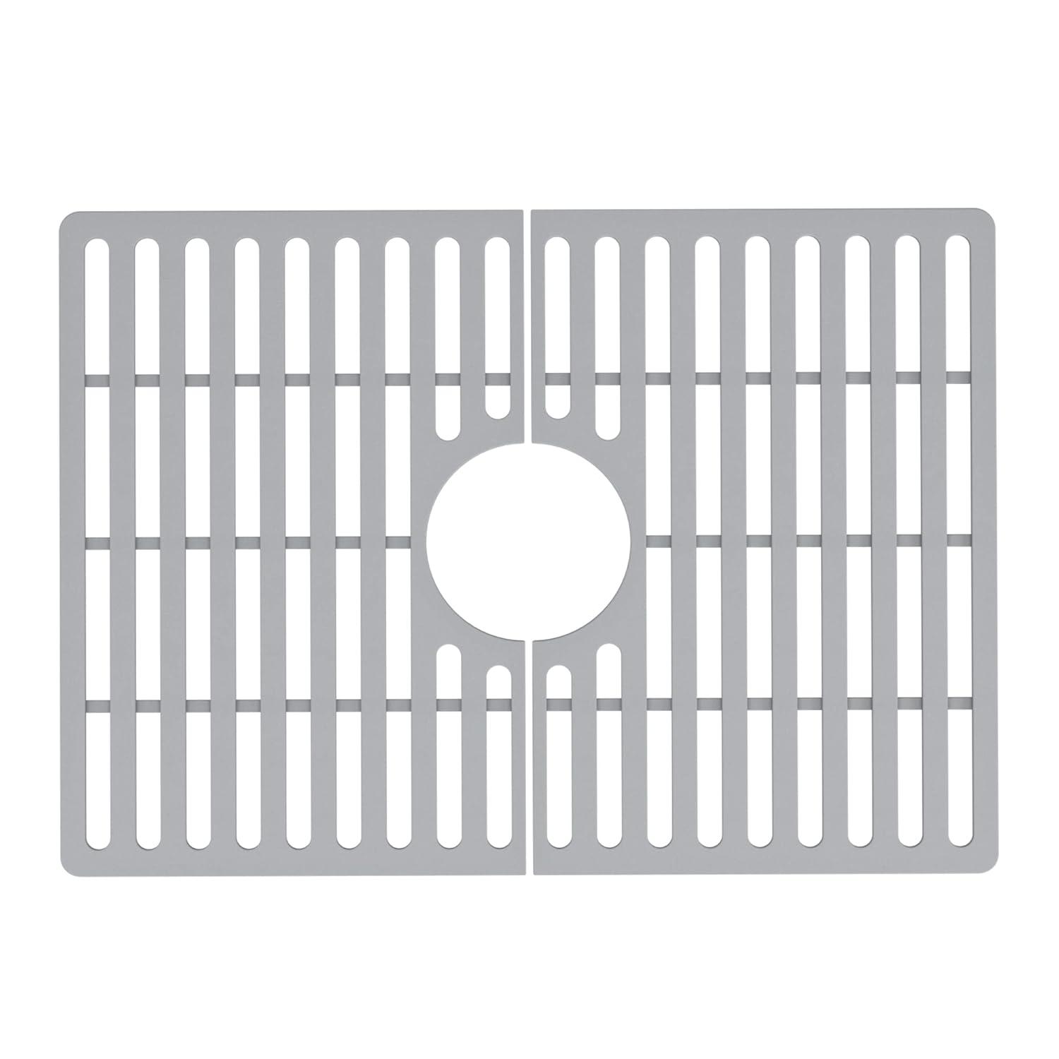 Silicone 20.75 in. x 14.875 in. Silicone Bottom Grid for 24 in. Single Bowl Kitchen Sink