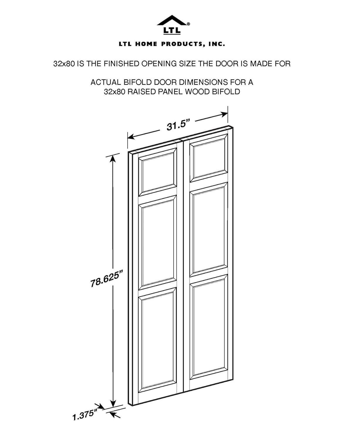 LTL Home Products Pinecroft Victorian Glass Bifold