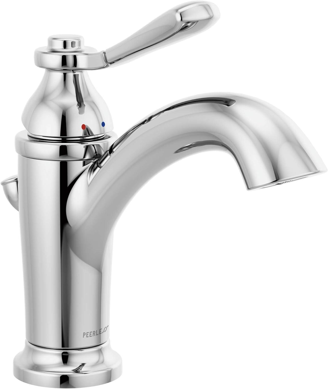 Elmhurst Single-Hole Single-handle Bathroom Faucet with Drain Assembly