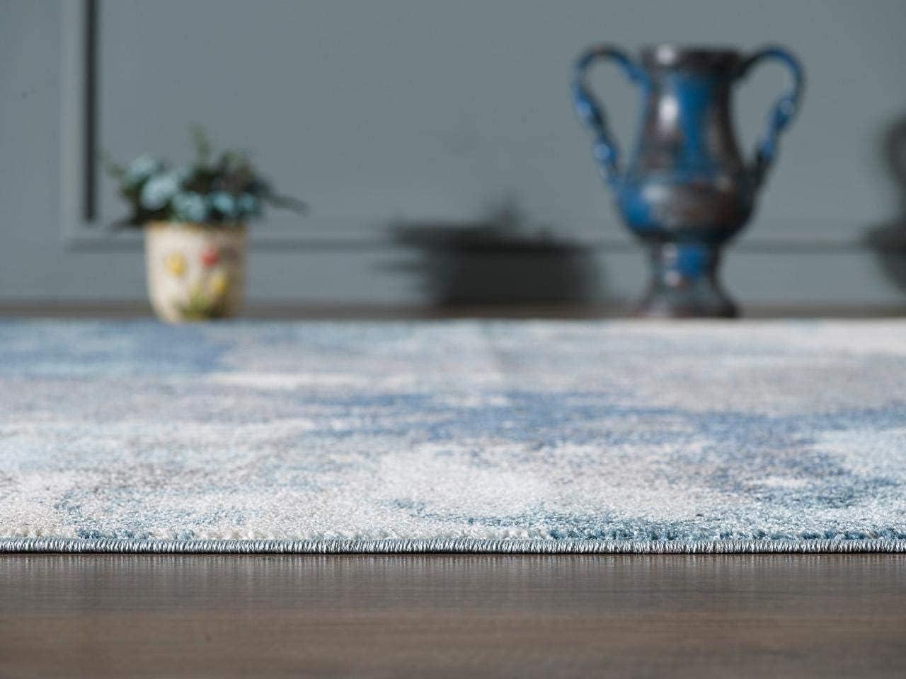 Luxe Weavers Abstract Distressed Area Rug