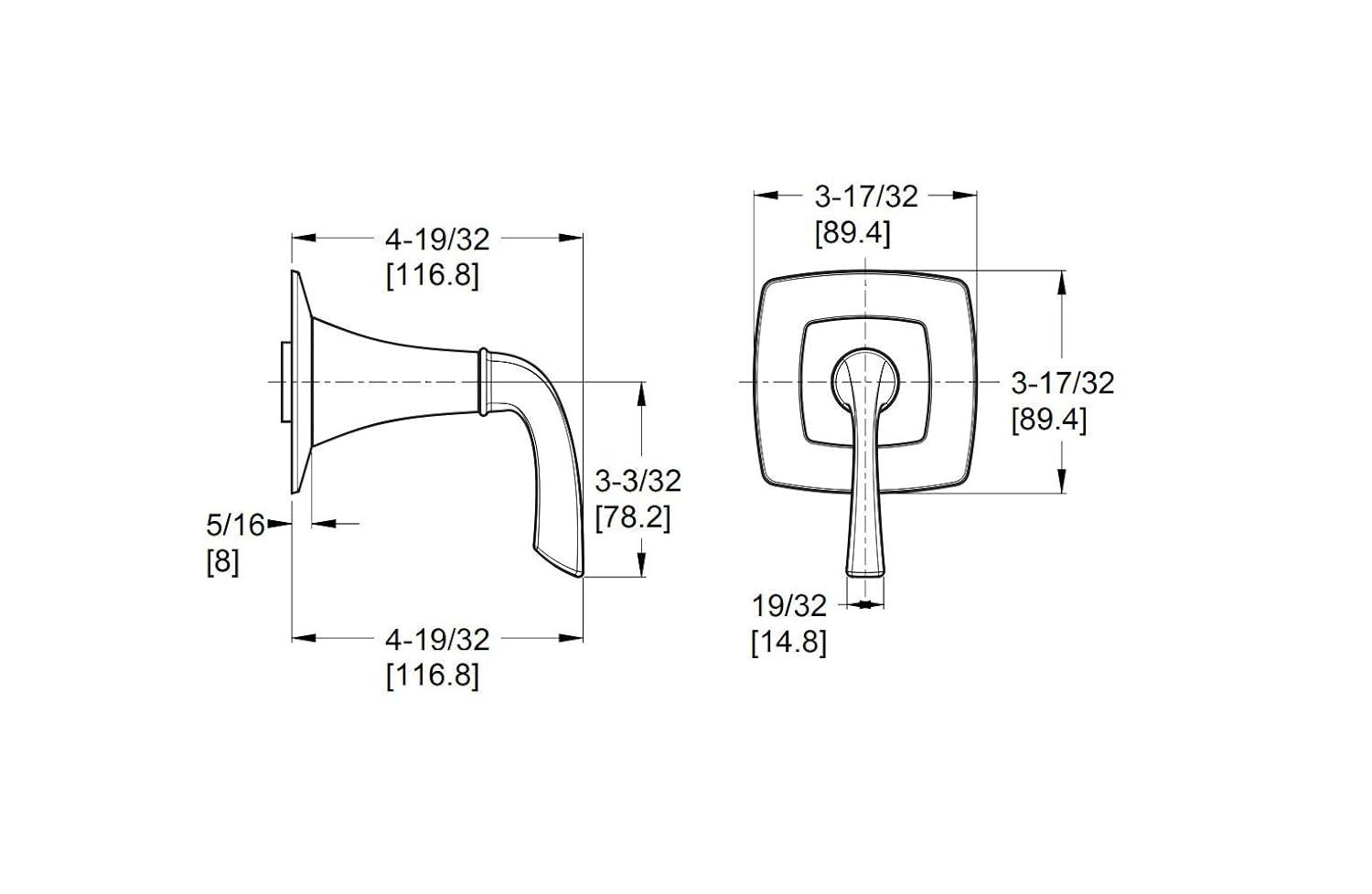 Pfister 016BS0Y Bronson Diverter Trim in Tuscan Bronze