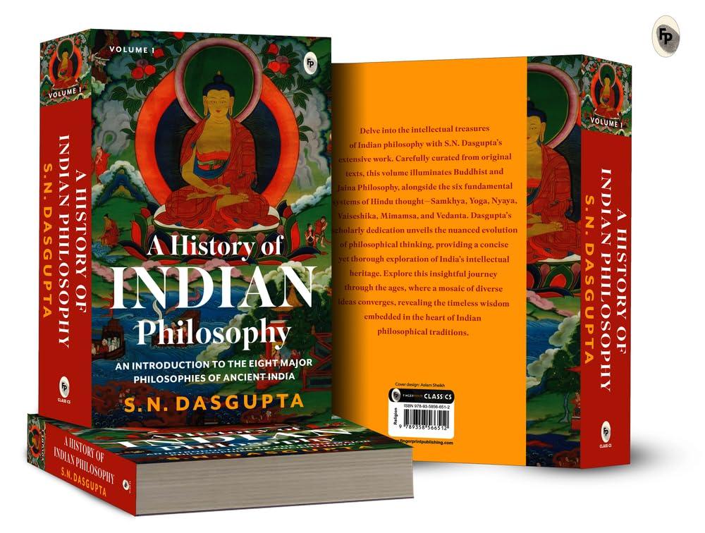 A History of Indian Philosophy: Vol. I, Multicolor Hardcover Book