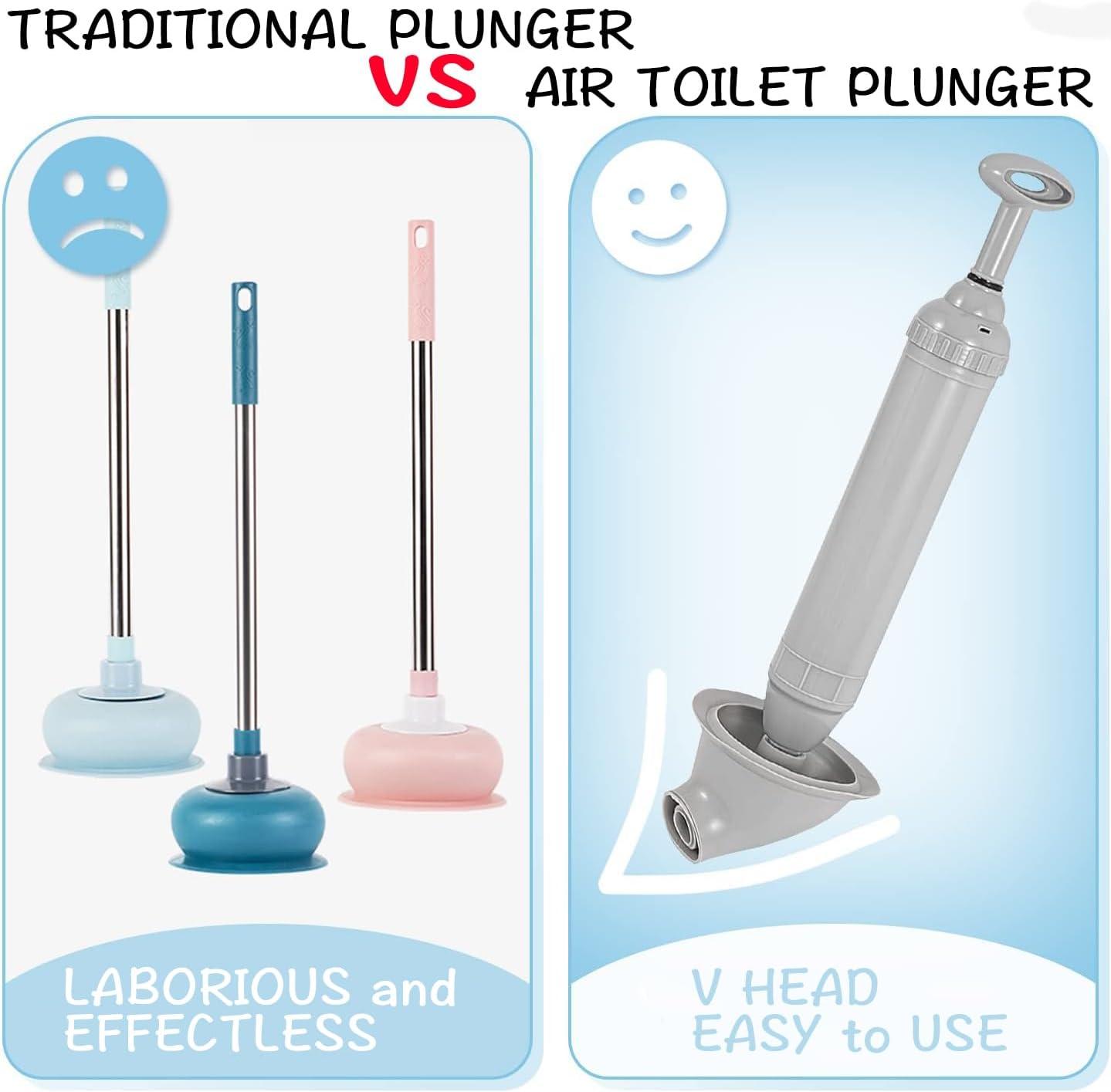XOAIHY Heavy-Duty Toilet And Gutter Plunger: Clear Clogs In Toilets, Kitchens, And Gutters With This Powerful Home Plunger For Efficient Plumbing Maintenance