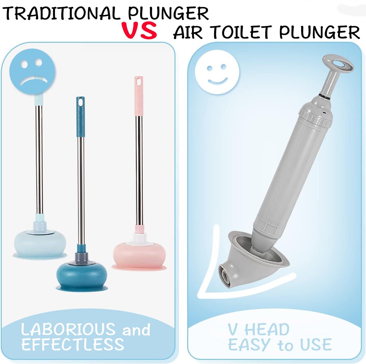 XOAIHY Heavy-Duty Toilet And Gutter Plunger: Clear Clogs In Toilets, Kitchens, And Gutters With This Powerful Home Plunger For Efficient Plumbing Maintenance