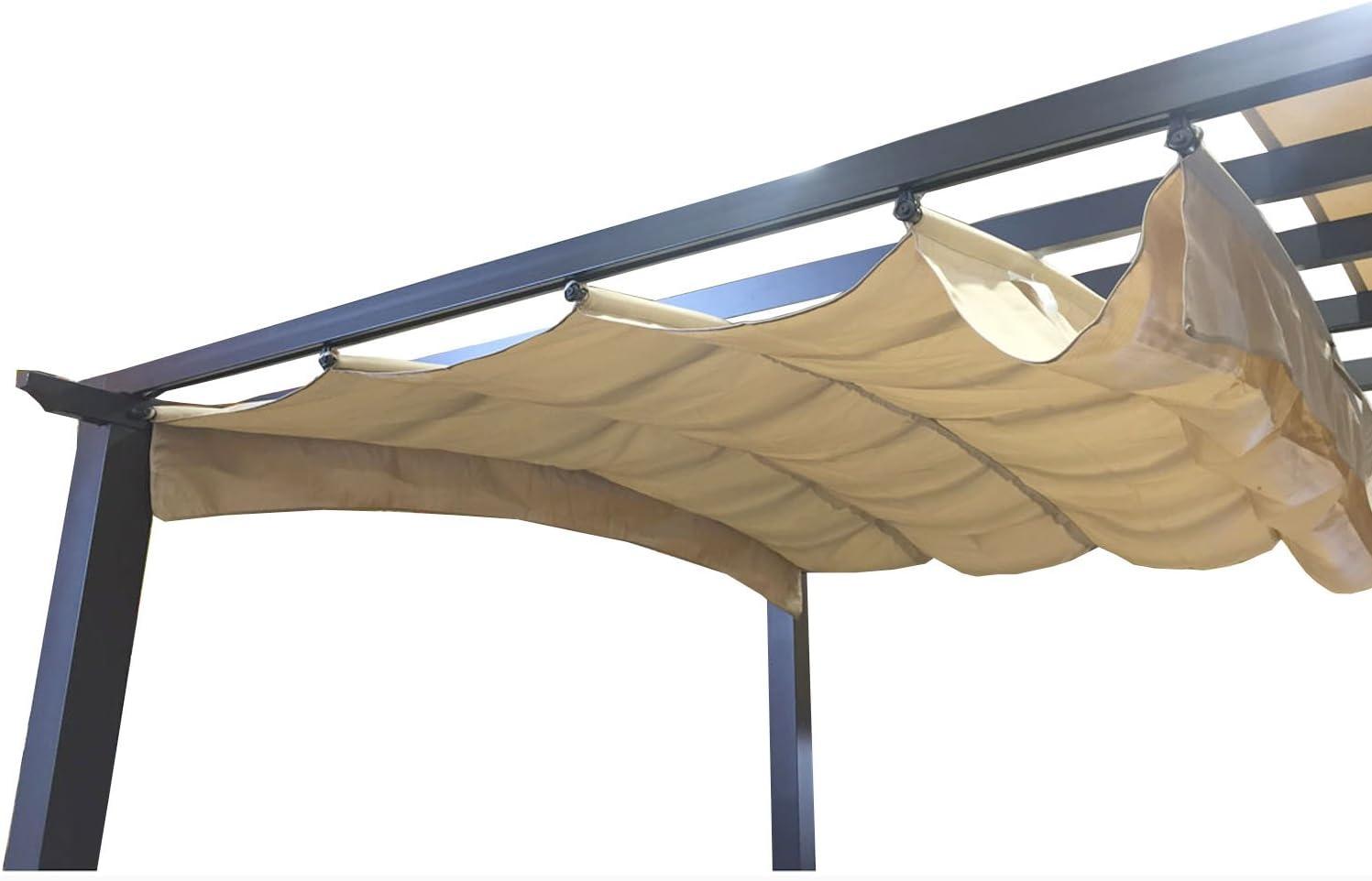 Garden Winds Replacement Canopy Top for the Arched Pergola, Beige