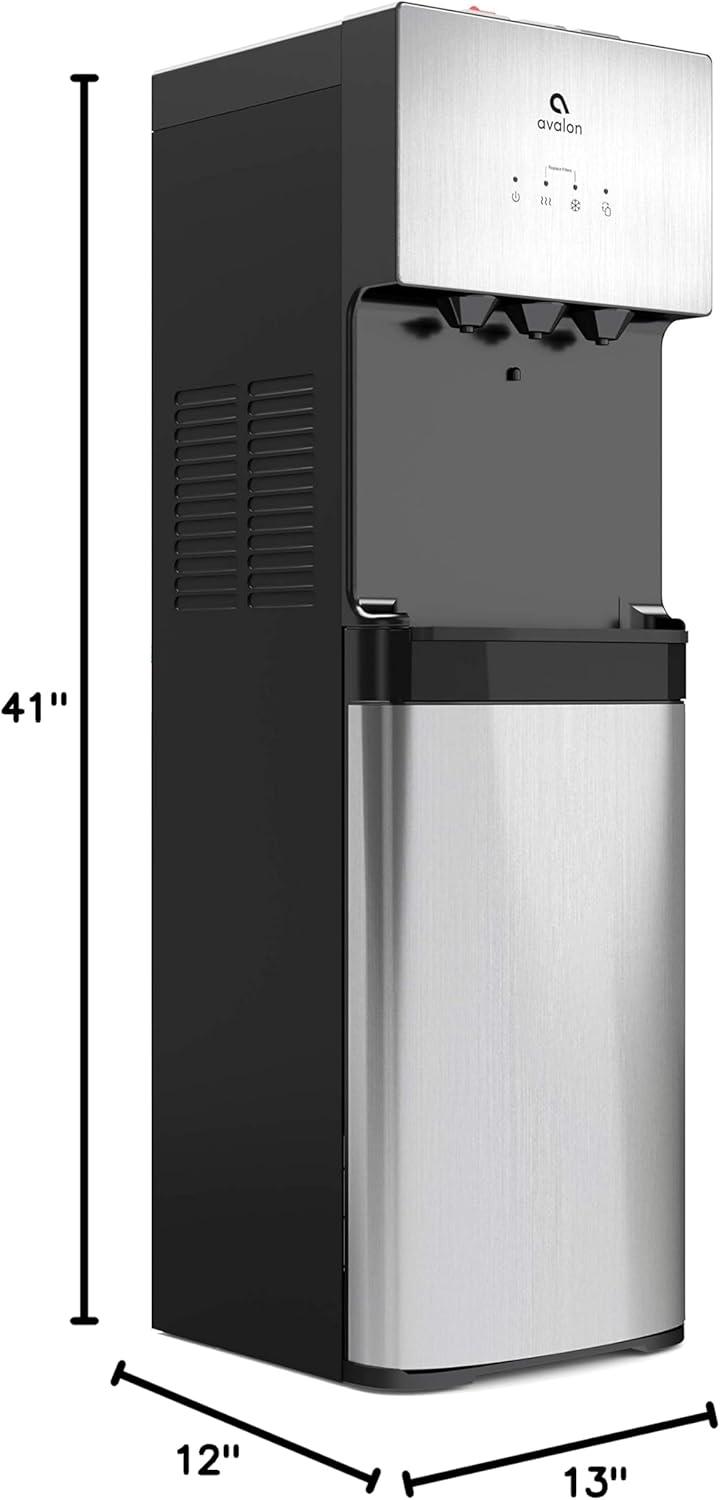 Avalon Bottom Loading Water Dispenser with Filtration - 3 Temperature Settings - Hot, Cold & Room Water, Durable Stainless Steel Construction - UL/Energy Star/NSF Approved