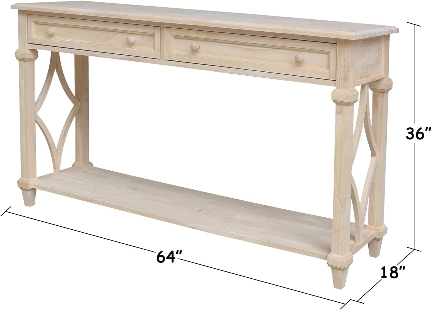 Josephine Solid Wood Console/Sofa Table