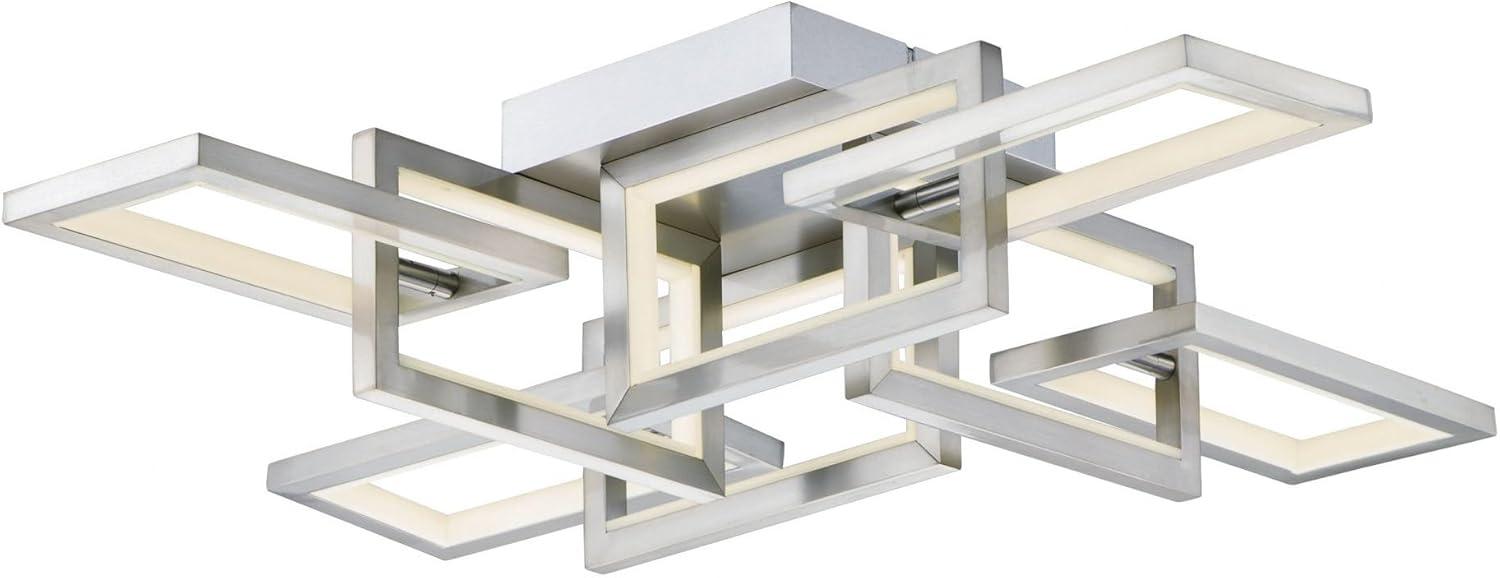 Sataria 8 - Light 29.25" Unique/Statement Geometric LED Flush Mount