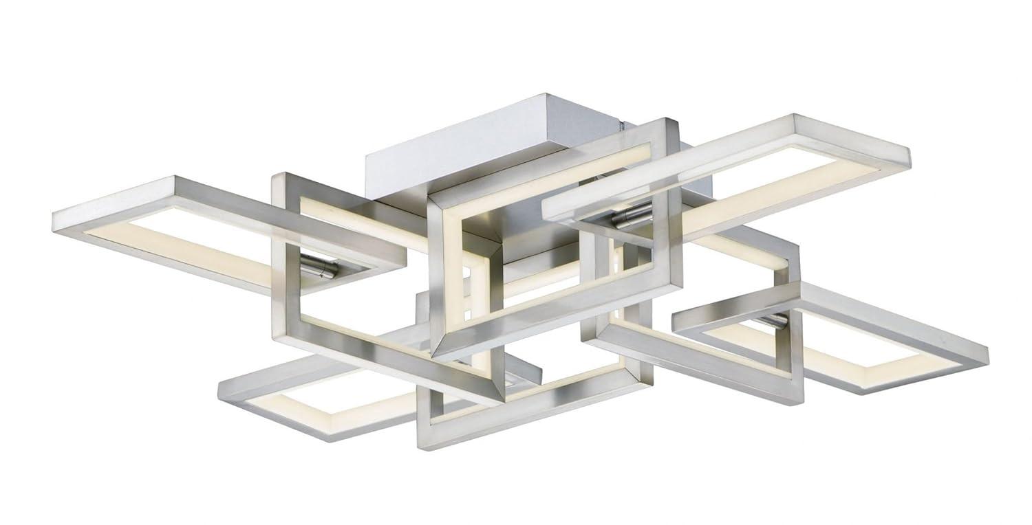 Sataria 8 - Light 29.25" Unique/Statement Geometric LED Flush Mount