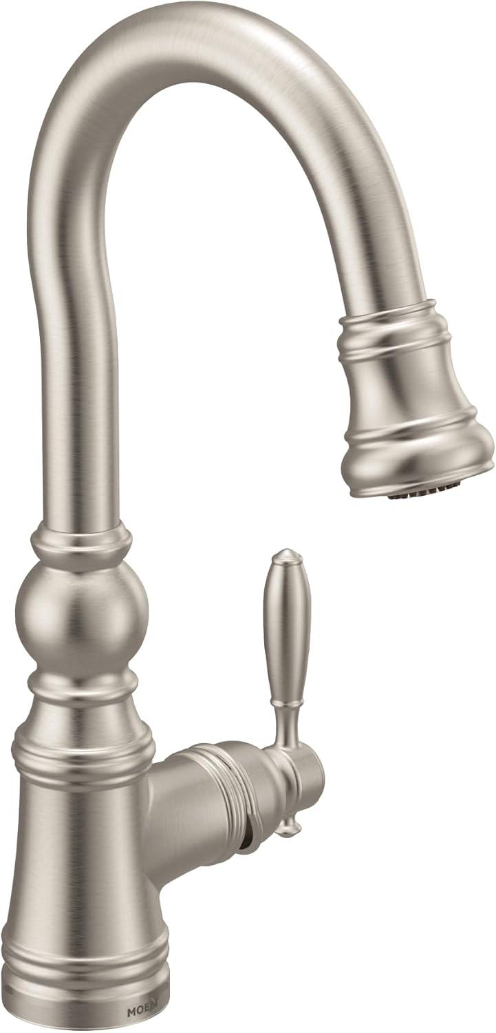 Weymouth Pull Down Bar Faucet with Power Clean
