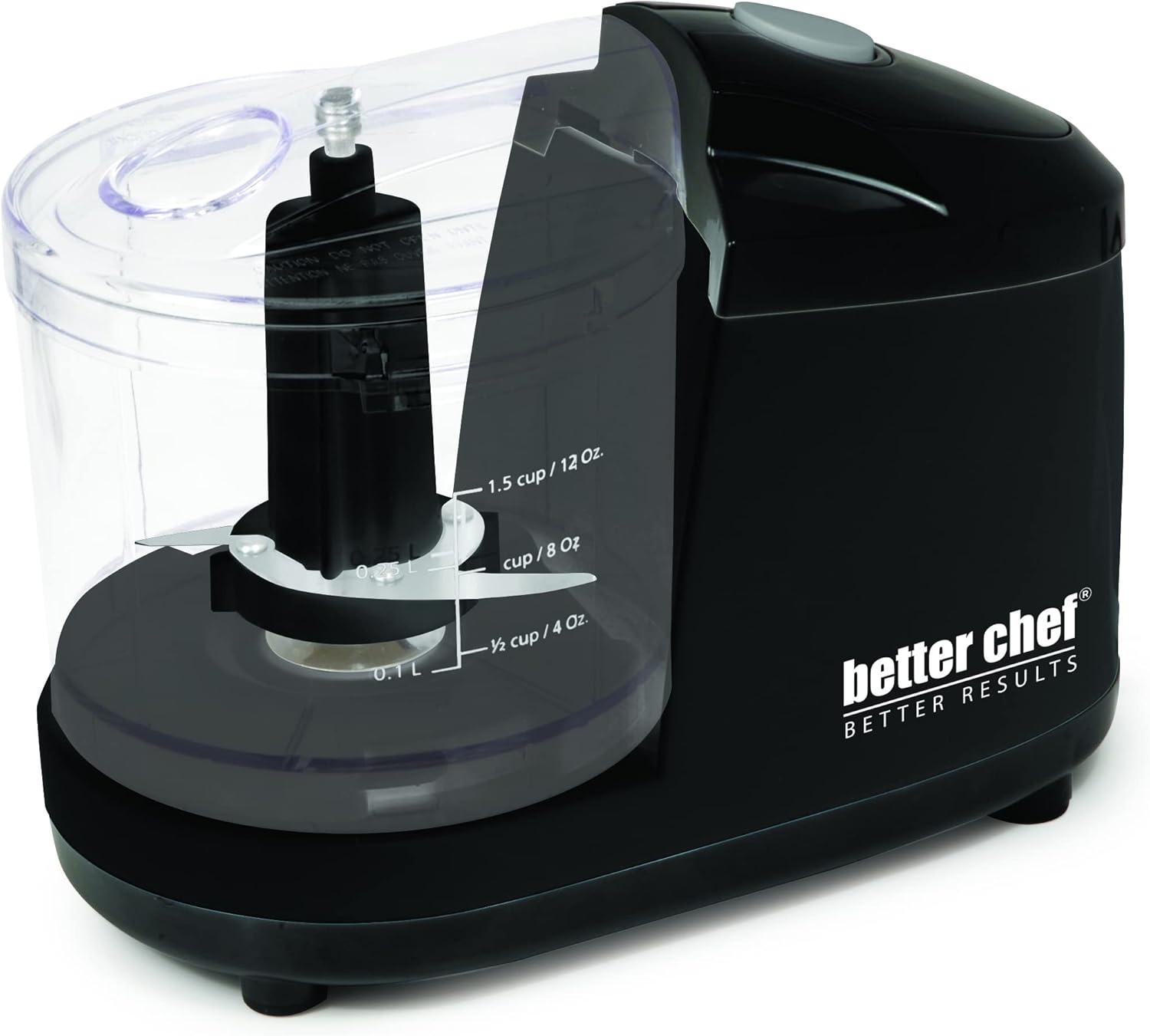 Better Chef Better Chef 1.5 Cup Safety Lock Compact Chopper