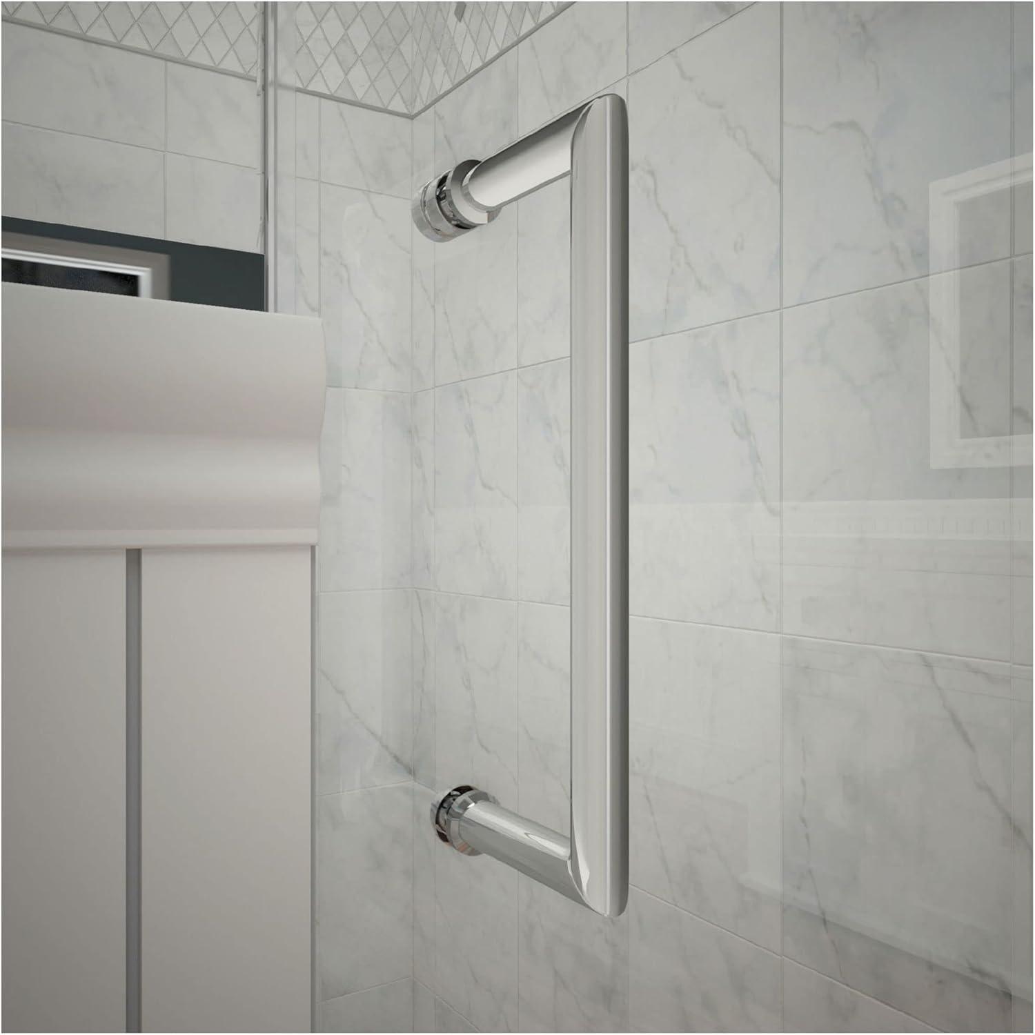 DreamLine Mirage-X 55 - 59 inch W x 71 inch H Frameless Sliding Shower Door