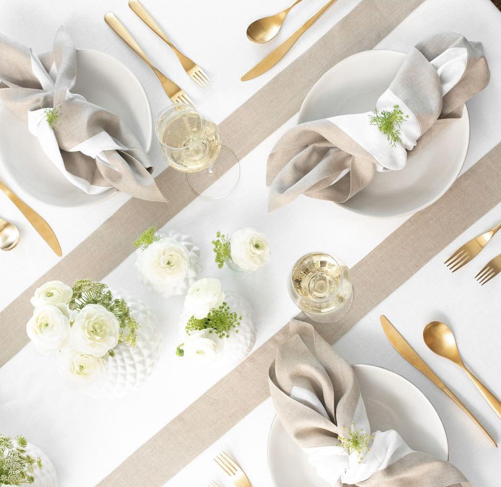 Linen Rectangle Dining Table Runners
