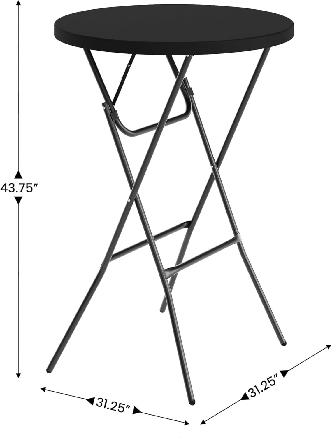 Noah Plastic Bar Height Folding Event Table