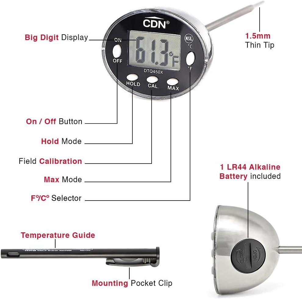 CDN ProAccurate Digital Instant Read Thermometer