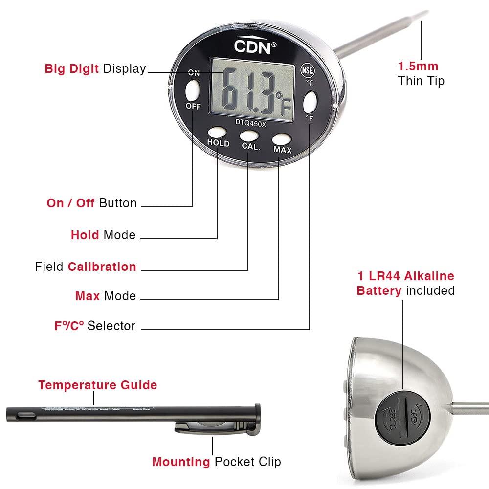 CDN ProAccurate Digital Instant Read Thermometer