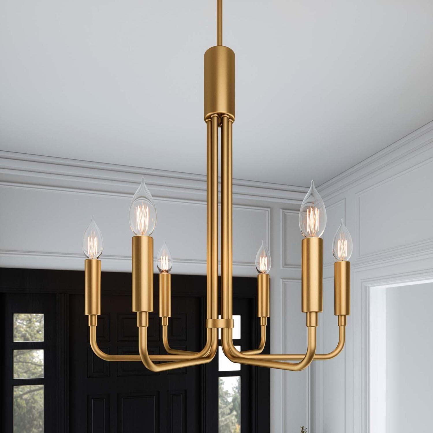 Modway Rekindle 6-Light Chandelier