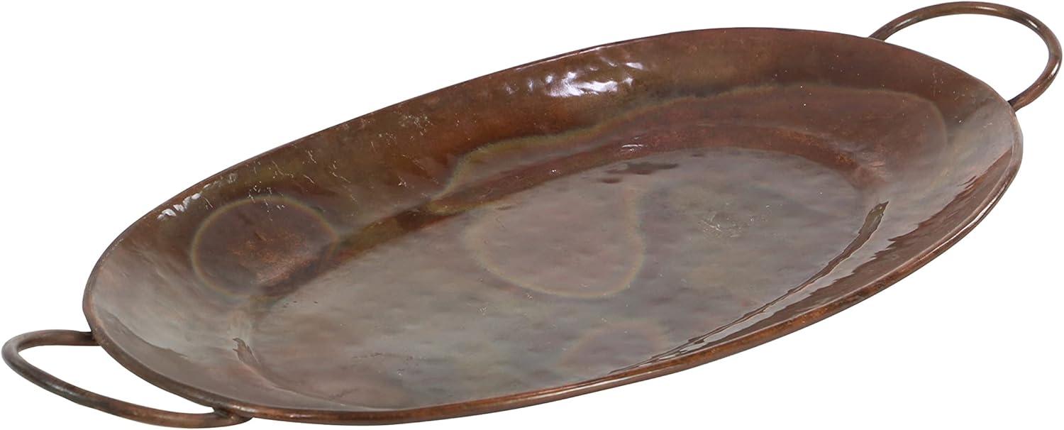 Gracie Oaks Crites Metal Tray