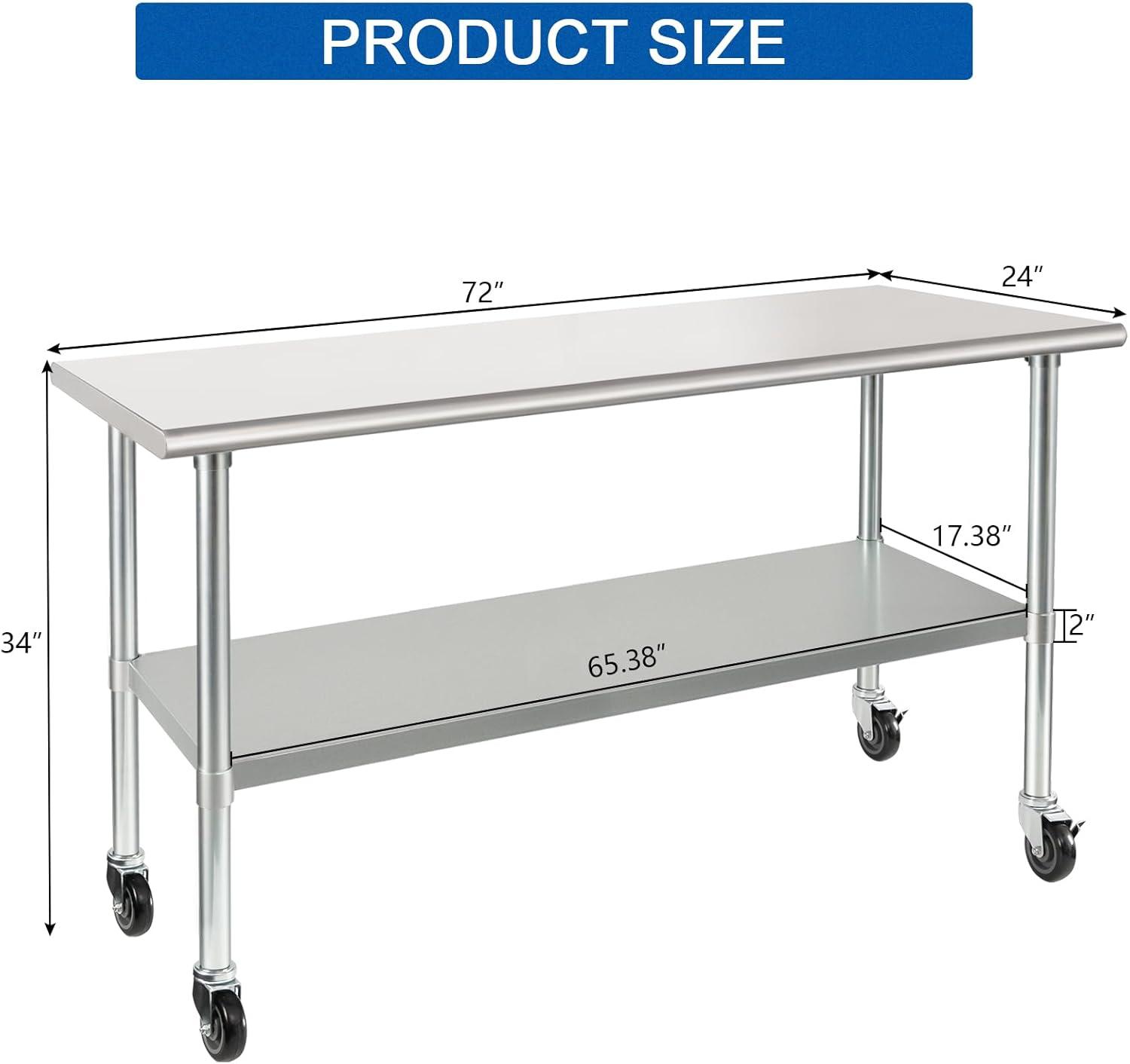 Metal Prep Table