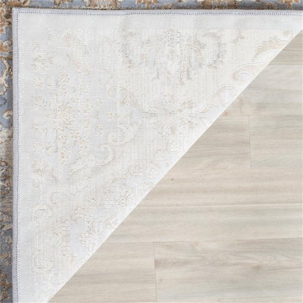 Vintage VTG572 Power Loomed Indoor Area Rug - Light Blue/Ivory - 5'1"x7'7" - Safavieh