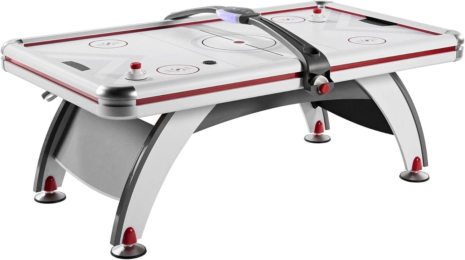 ESPN 84'' Fast Line Air Powered Hockey Table, Accessories Included, Gray,