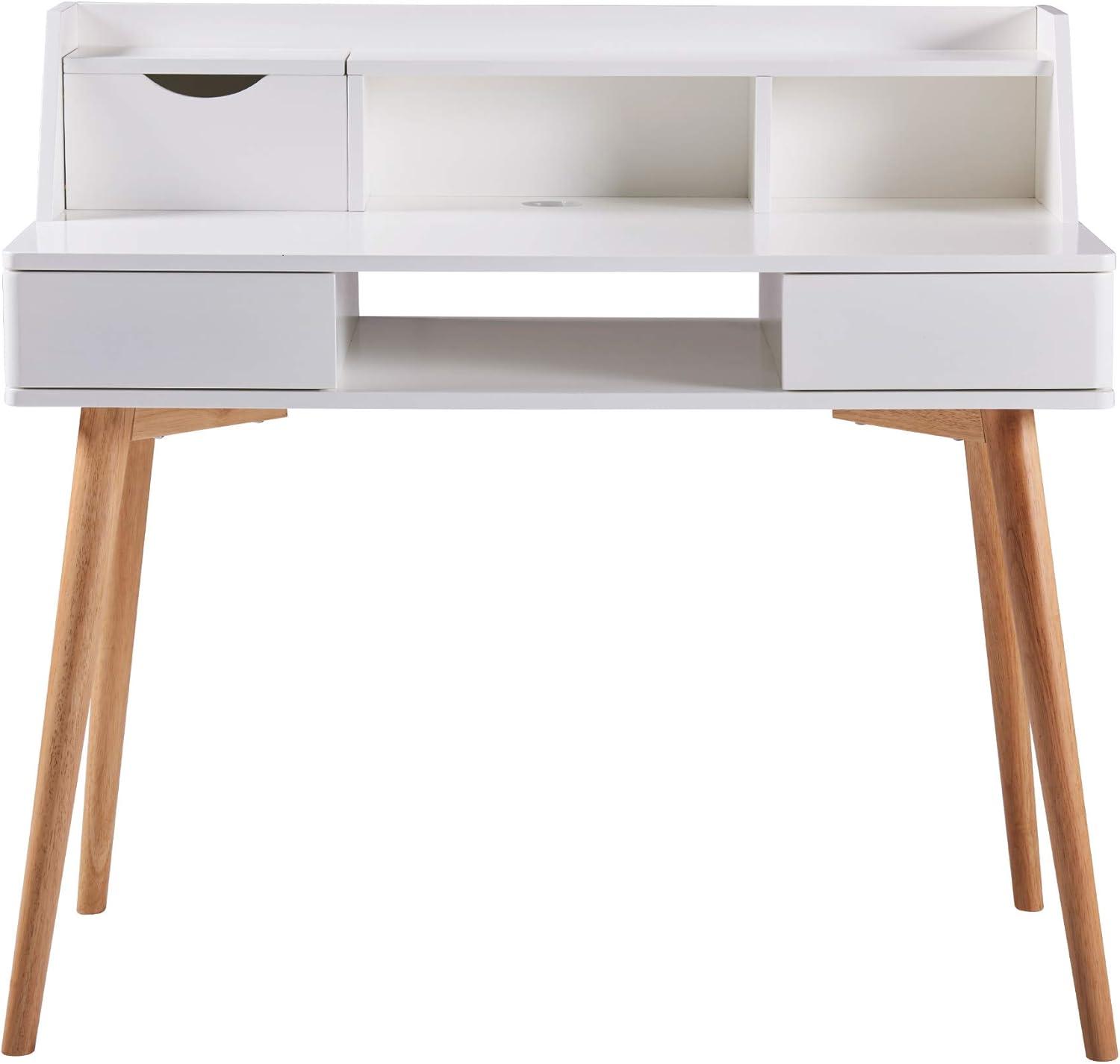 Creativo Wooden Writing Desk with Storage - Teamson Home