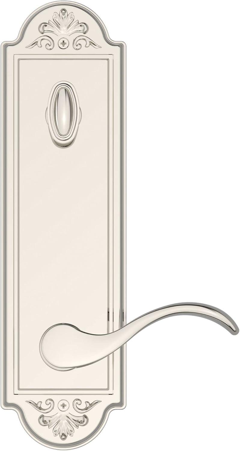 Baldwin Ee.Elixcur.R.Ebe Elizabeth One Piece Single Cylinder Keyed Entry Handleset - Brass
