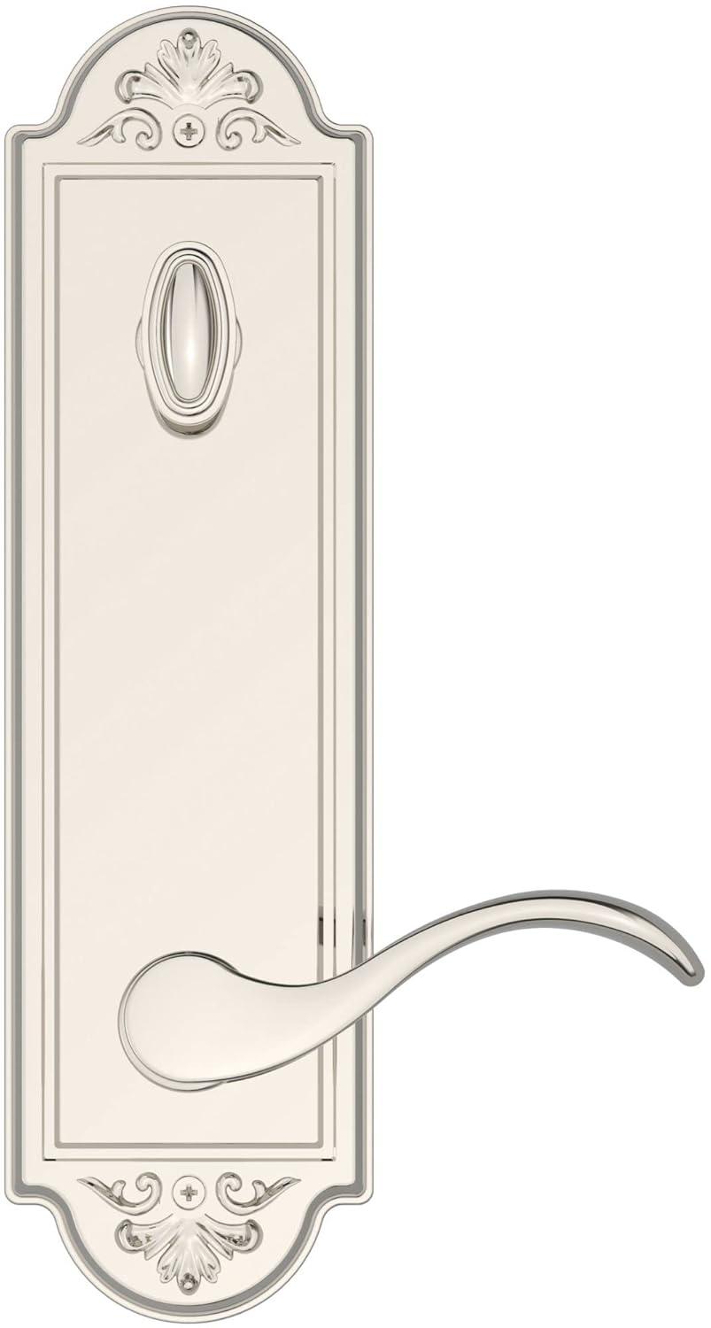 Baldwin Ee.Elixcur.R.Ebe Elizabeth One Piece Single Cylinder Keyed Entry Handleset - Brass