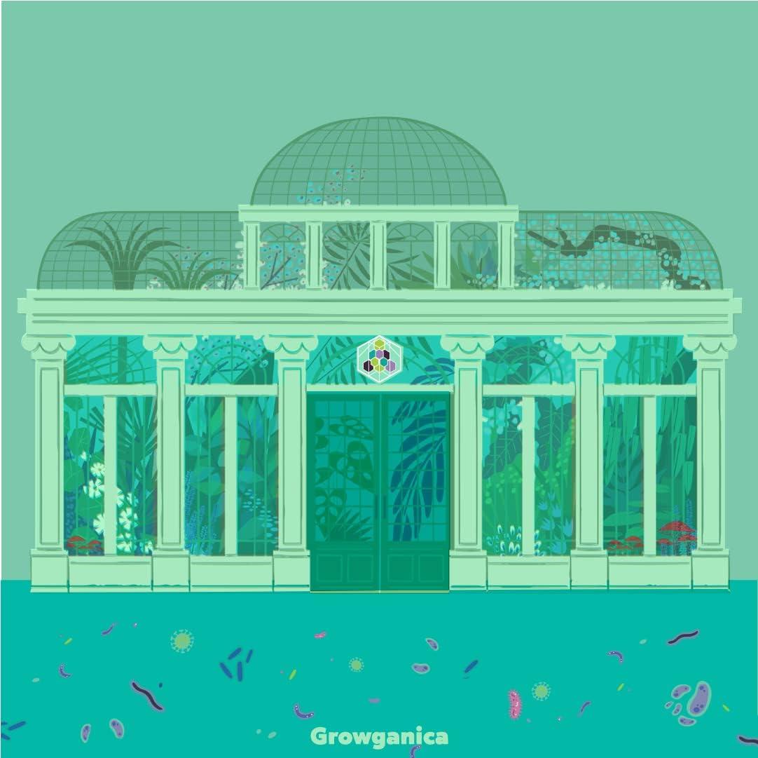 Growganica Incredible Bulk Organic Bloom Booster Garden Fertilizer 0.1-10-25 (1lb)