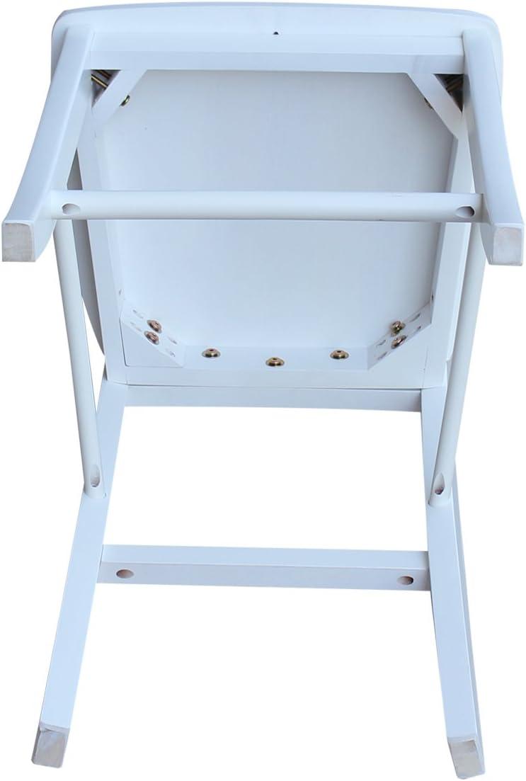 International Concepts X-Back Counter Height Stool - 24" Seat Height