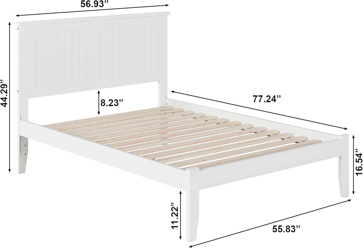 Nantucket with Open Foot - White - Full