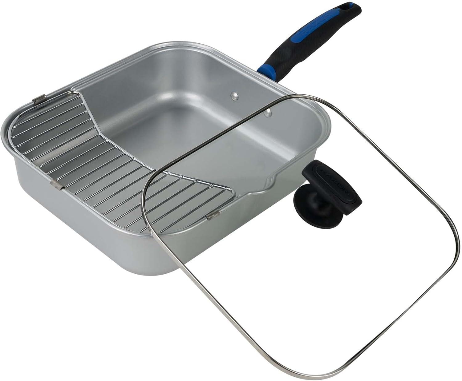 Razor Carbon Steel Non-Stick 10'' Specialty Pan with Lid