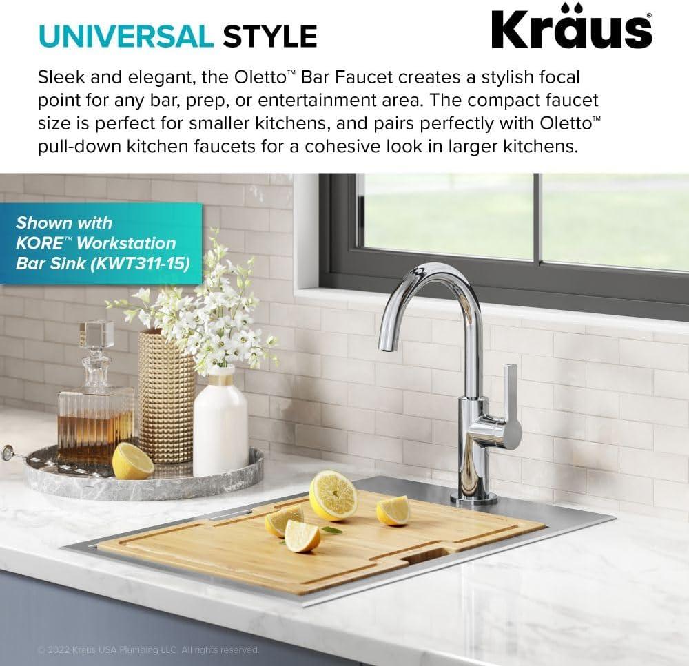 Oletto Single Handle Kitchen Bar Faucet