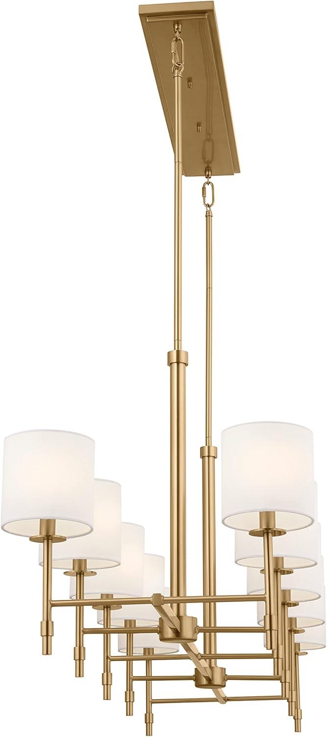 Kichler Lighting Ali 10 - Light Chandelier in  Brushed Natural Brass