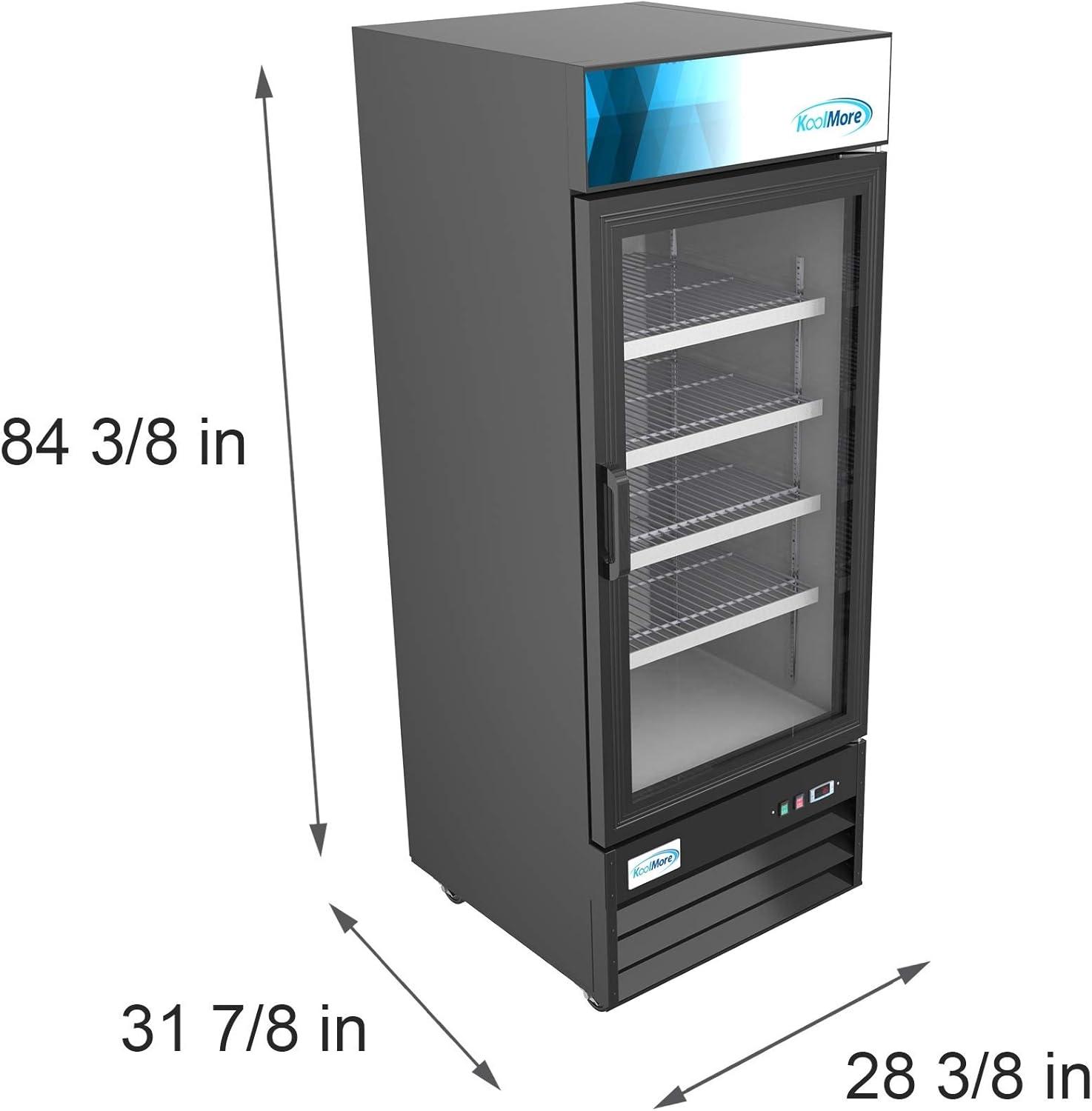 KoolMore 23 Cubic Feet Merchandising Refrigerator - 29''