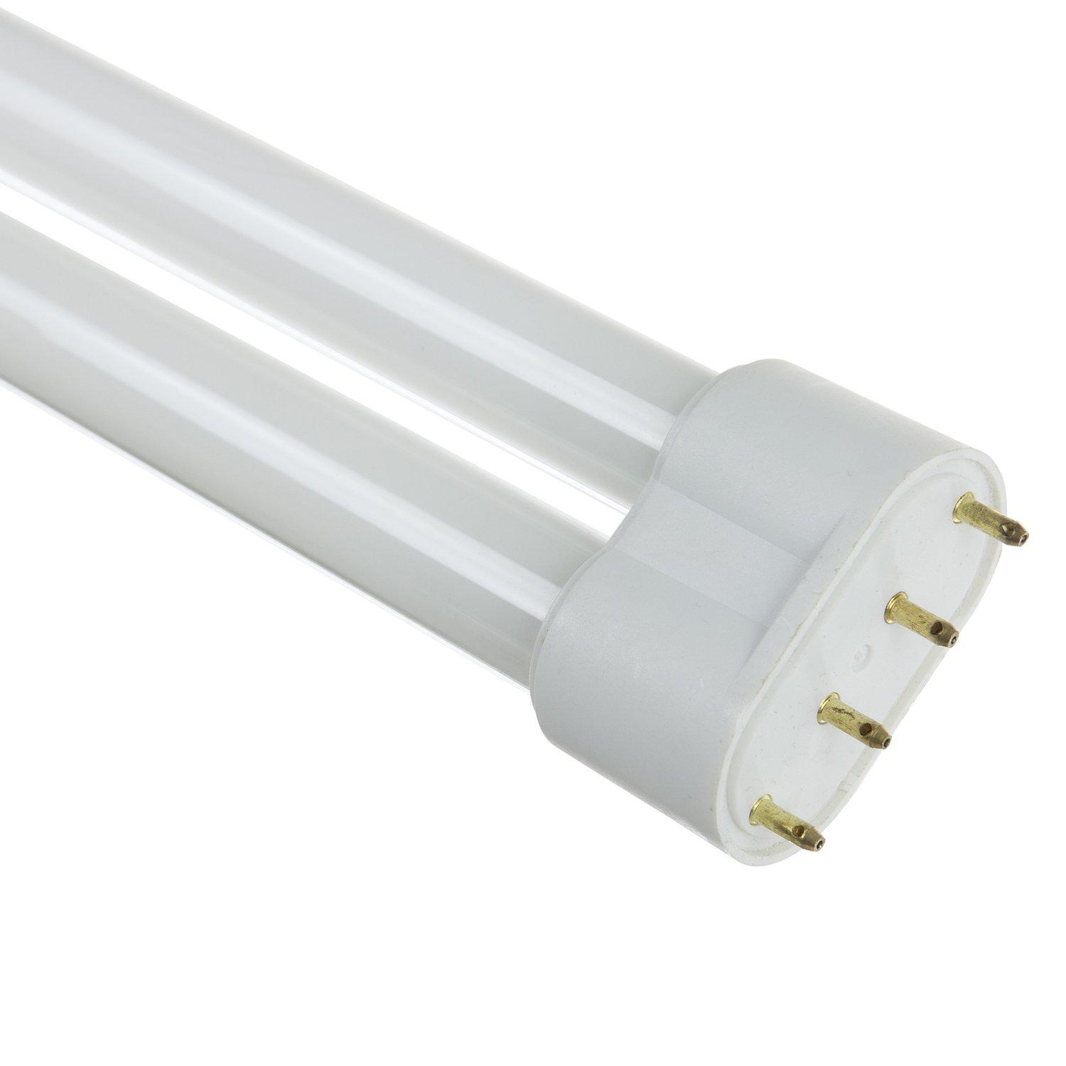 White Energy Star 18W CFL Twin Tube Light Bulb