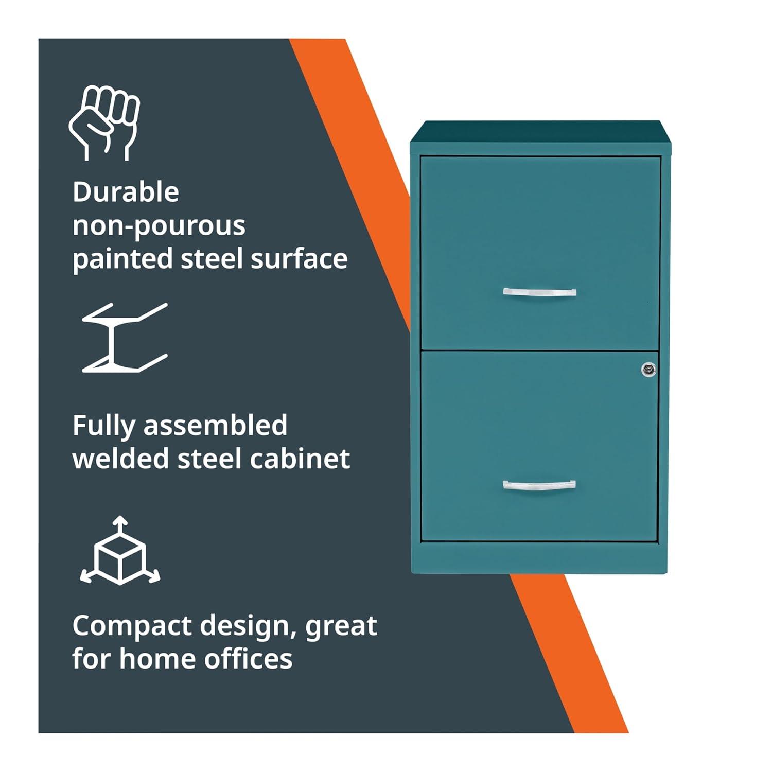 Lorell Soho 2-Drawer File Cabinet